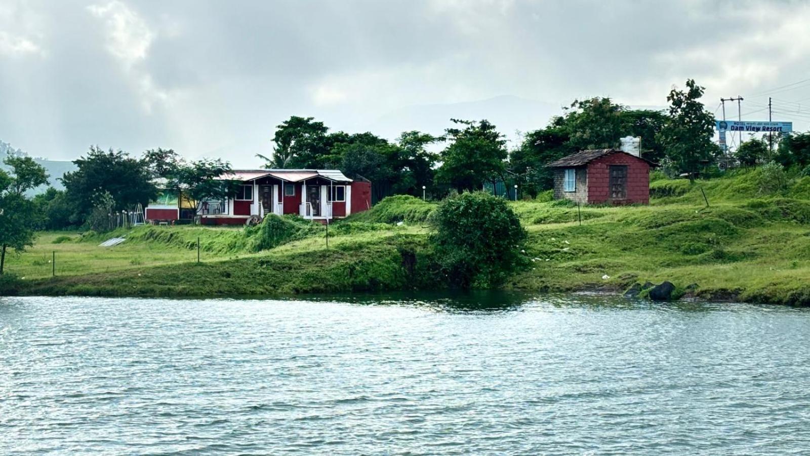 Hotel Mauli Agro Farm Dam View Resort Satara Ngoại thất bức ảnh