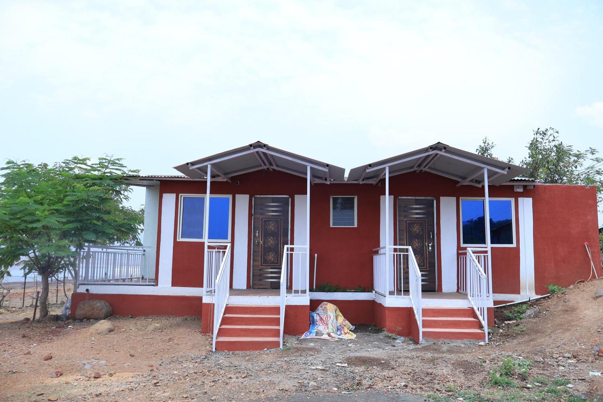Hotel Mauli Agro Farm Dam View Resort Satara Ngoại thất bức ảnh